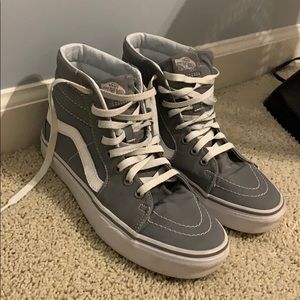 Gray Vans Hightop